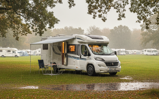 Rainy Day Camping Tips: Staying Dry and Comfortable in Your Caravan or Campervan