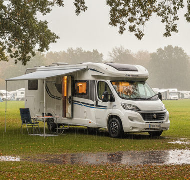 Rainy Day Camping Tips: Staying Dry and Comfortable in Your Caravan or Campervan
