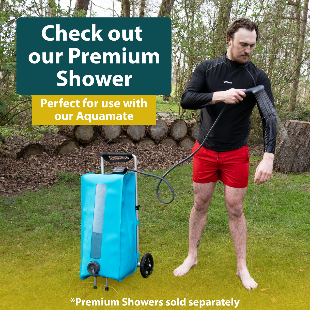 Aquamate Fresh Water Carrier with Trolley 40L – Colapz