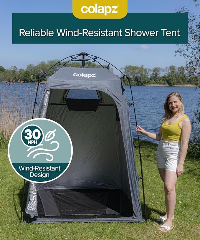 best shower tent for camping Ensuite Shower & Toilet Tent – Colapz