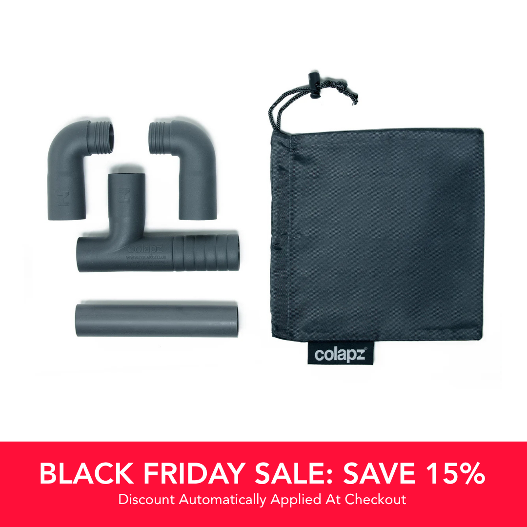 Flexi Waste Pipe Double Adaptor