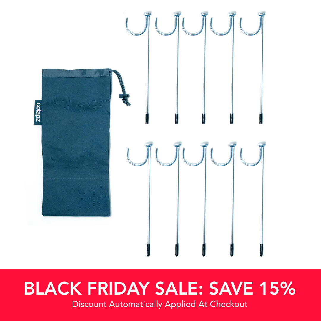 Flexi Waste Pipe Rock Pegs (10 Pack)