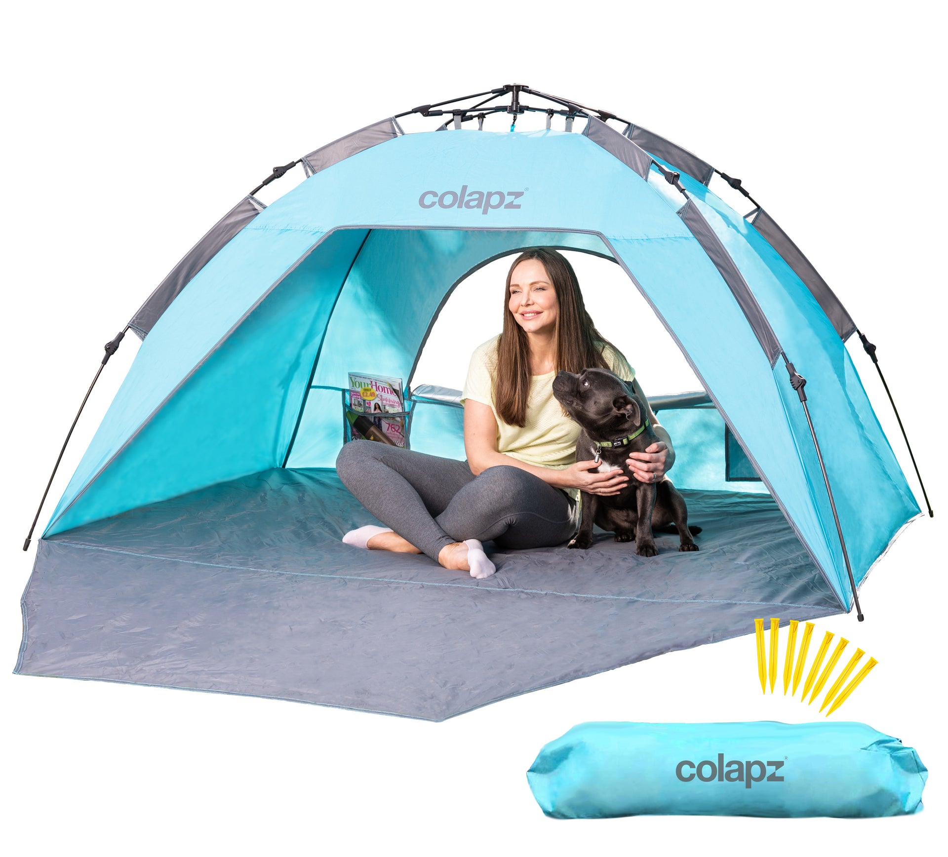 Pop-up Beach Tent With SPF50+ Protection – Colapz