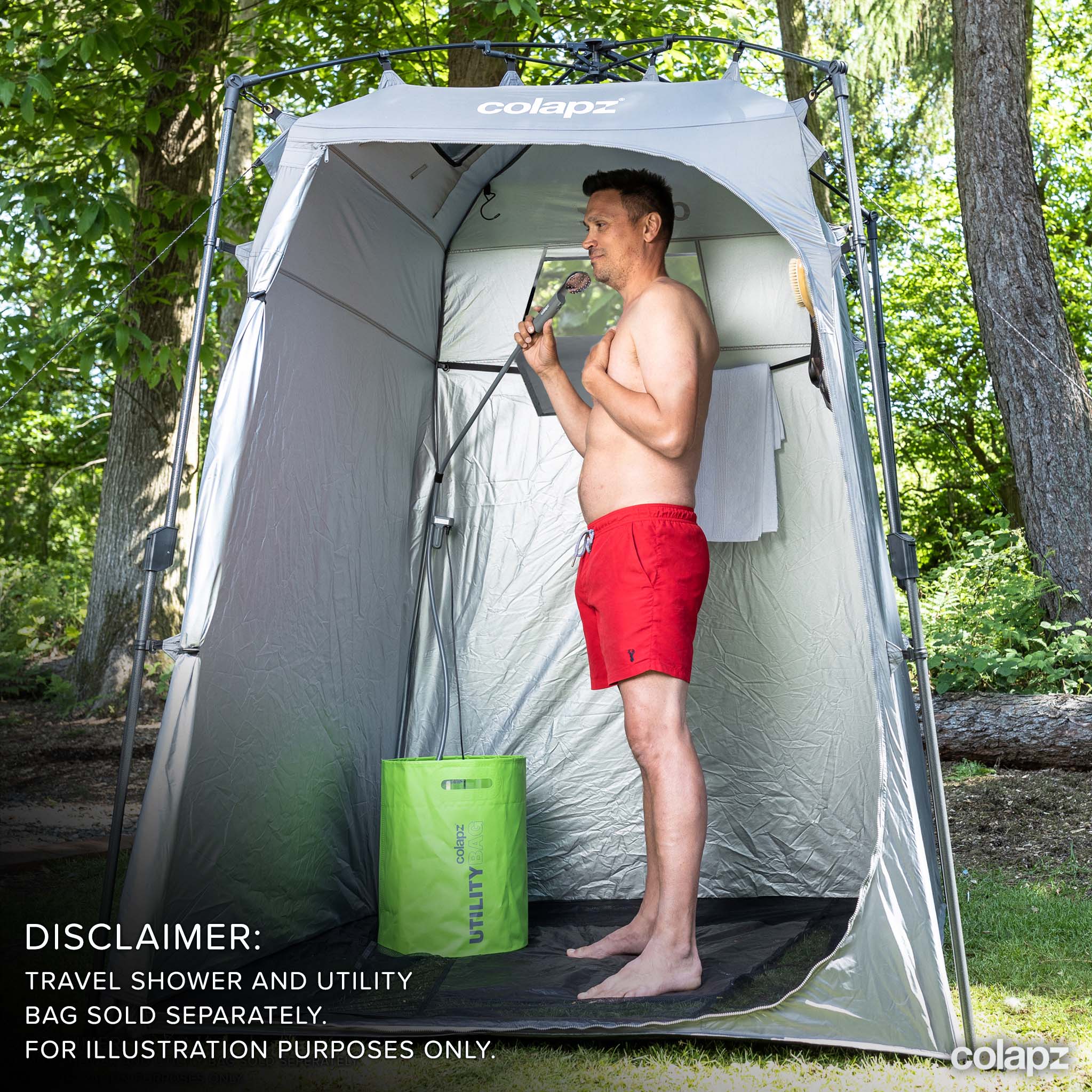 Ensuite Shower & Toilet Tent